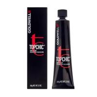 Goldwell Topchic Permanent Hair Color 7N@BK Medium Blonde Elumenated Beige Copper 60ml - thumbnail