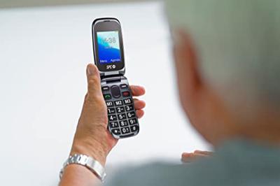 Mobiele Telefoon SPC 2330N HARMONY 4G 128 MB Zwart 2,4"