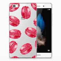 Huawei Ascend P8 Lite Siliconen Case Pink Macarons - thumbnail