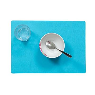 Wicotex placemat uni turquesa 30 cm x 43 cm