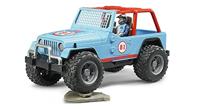 bruder Jeep cross country racer met bestuurder modelvoertuig - thumbnail
