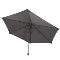 Parasol Oasis Ø 300 cm - Antraciet | 4 Seasons Outdoor - thumbnail