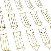 Vaessen Creative • love it paperclips pijlen goud 15st. - thumbnail