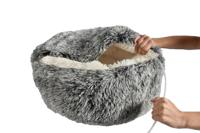 CROCI KATTENMAND IGLO GEMELEERD BEIGE / WIT - thumbnail