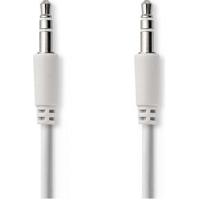 Nedis CAGP22010WT10 Stereo-audiokabel, Spiraal 3,5 Mm Male - 3,5 Mm Male 1,0 M Wit - thumbnail
