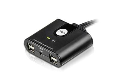 ATEN US224-AT 2 poorten USB 2.0-schakelaar Zwart ATEN US224-AT 2 poorten USB 2.0-schakelaar Zwart