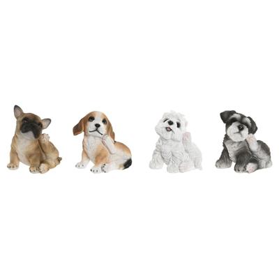 Decoratieve figuren Home ESPRIT Multicolour Hond 13,5 X 12 X 17 CM (4 Stuks) Decoratieve figuren Home ESPRIT Multicolour Hond 13,5 X 12 X 17 CM (4 Stuks)