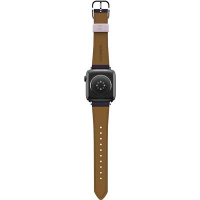 OtterBox Symmetry Cactus Leather horlogeband voor Apple Watch 46mm/45mm/44mm, vervangende duurzame, zachte band voor Apple Watch, Purper