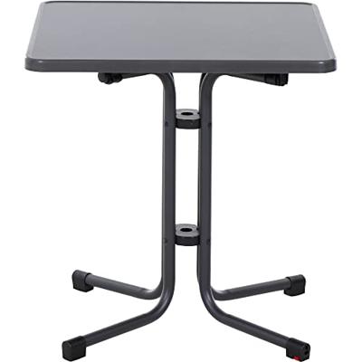 Siena Garden N47120 Tuintafel Staal, Melamine Antraciet (mat), Lei, Antiek Siena Garden N47120 Tuintafel Staal, Melamine Antraciet (mat), Lei, Antiek