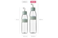 Mepal waterfles ellipse 700 ml nordic black - thumbnail