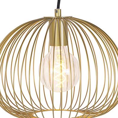QAZQA Design hanglamp goud - Wire Dough QAZQA Design hanglamp goud - Wire Dough