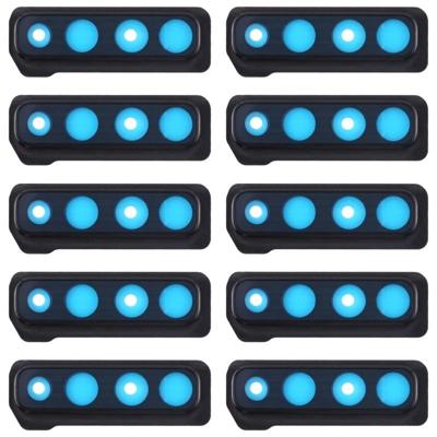 10 STKS camera lens cover voor Galaxy A9 (2018) A920F/DS (zwart)