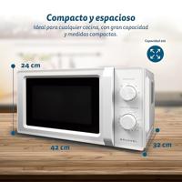 Magnetron Grunkel Wit 700 W 20 L - thumbnail