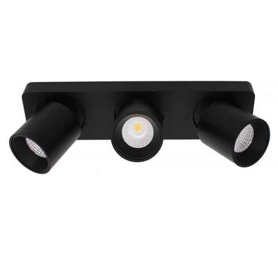 Artdelight Spot Laguna 3 lichts L 32 cm B 8,5 cm zwart Artdelight Spot Laguna 3 lichts L 32 cm B 8,5 cm zwart