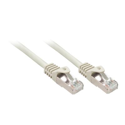 LINDY 48391 RJ45 Netwerkkabel, patchkabel CAT 5e F/UTP 1.00 m Grijs Snagless 1 stuk(s)