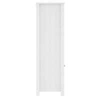 Badkamerkast BERG 40x34x110 cm massief grenenhout wit - thumbnail