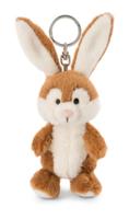 Nici glubschis pluchen sleutelhanger konijn poline, 10cm - thumbnail