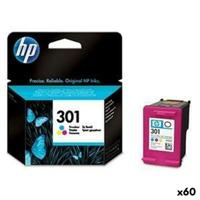 Originele inkt cartridge HP 301 Tricolor (60 Stuks) - thumbnail