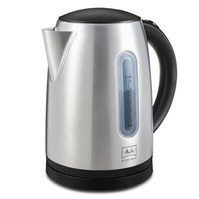 Melitta Prime Aqua Waterkoker 1,7L 2200W RVS/Zwart - thumbnail