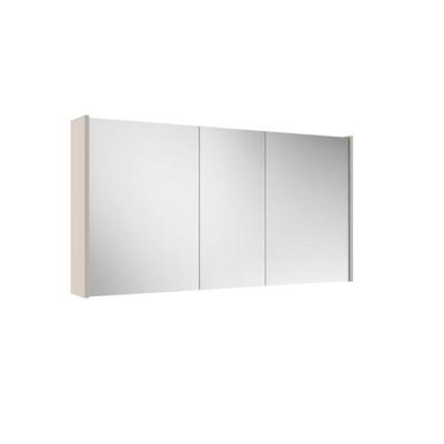 Saniclass Prime Spiegelkast - 120x63x16cm - inclusief zijpanelen - cotton (beige) SW1212818/SW892634 Saniclass Prime Spiegelkast - 120x63x16cm - inclusief zijpanelen - cotton (beige) SW1212818/SW892634