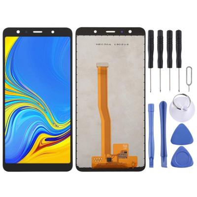 incell LCD-scherm en digitizer volledige assemblage voor Galaxy A7 (2018) A750F/DS A750G A750FN/DS (zwart)