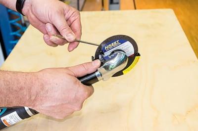 Hazet 9033P-8 Pneumatische slijper 3/8 (10 mm) buitenvierkant 6.3 bar Hazet 9033P-8 Pneumatische slijper 3/8 (10 mm) buitenvierkant 6.3 bar