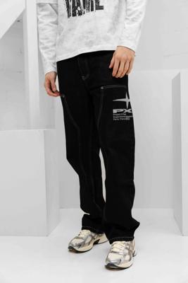 Project x Paris Denim Jeans Heren Zwart - Maat M - Kleur: Zwart | Soccerfanshop