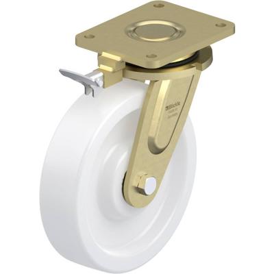Blickle LS-SPO 250K-RI4 Zwenkwiel met rem Wieldiameter: 250 mm Draagvermogen (max.): 2000 kg 1 stuk(s)