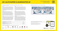 Heller 80315 DC6 Super Cloudmaster AF Bouwpakket Schaal 1:72 - thumbnail