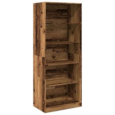 Kledingkast 80x50x200 cm bewerkt hout oud hout