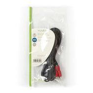 Stereo-Audiokabel | 2x RCA Male - 2x RCA Male | 3,0 m | Zwart