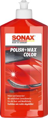 SONAX autopolitur "polish & wax color nanopro " color polish + wax rotss