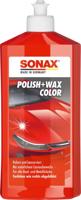 SONAX auto polijstmiddel "polish & wax color nanopro" color polish + wax rotss - thumbnail