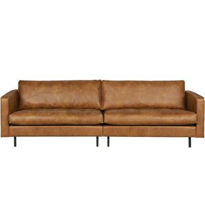 WOOOD Bank 'Rodeo Classic' 3-zits, kleur cognac