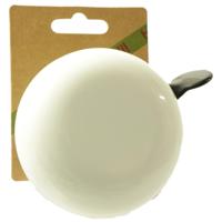 Fietsbel Ding Dong 80 mm wit - thumbnail