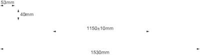 OSRAM HOMELIGHTING Submarine Integrated Slim Value 1.5M 24W 4000K LED-lamp voor vochtige ruimte OSRAM HOMELIGHTING Submarine Integrated Slim Value 1.5M 24W 4000K LED-lamp voor vochtige ruimte