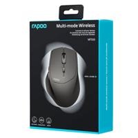 Rapoo Draadloze laser muis Multi-mode MT550 Zwart - thumbnail