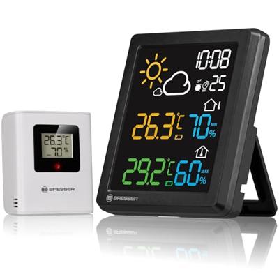 BRESSER MeteoCast Pico Kleurenweerstation BRESSER MeteoCast Pico Kleurenweerstation