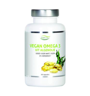 Nutrivian Vegan omega 3 uit algenolie 60 Capsules