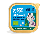 Cat adult pate organic sAlmon/chick Edgard & Cooper - Edgard en cooper - thumbnail