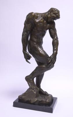 BRONZEN BEELD VAN ADAM