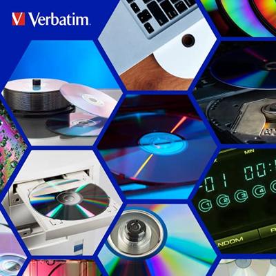 Verbatim DVD-R 4.7 GB - 16x brandsnelheid, DataLifePlus, Waterproof bedrukbaar, 50 Pack Spindle
