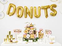 Folieballon Goud Letter &apos;U&apos; - 35cm - thumbnail