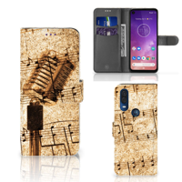 Motorola One Vision Telefoonhoesje met foto Bladmuziek - thumbnail