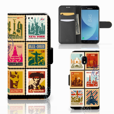 Samsung Galaxy J5 2017 | Flip Cover | Postzegels Samsung Galaxy J5 2017 | Flip Cover | Postzegels