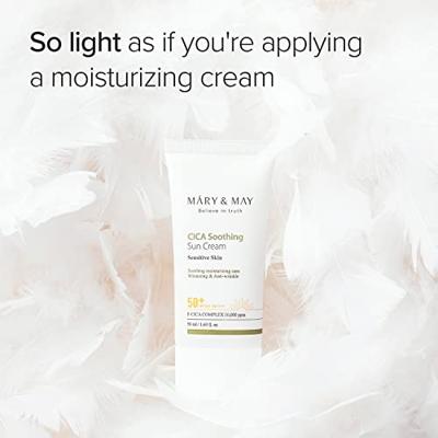 Mary & May Cica Soothing Sun Cream SPF50+ 50 ml