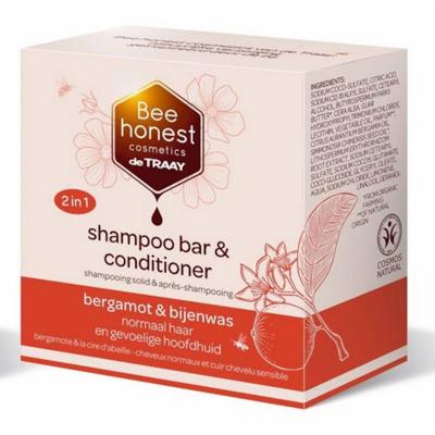 Bee Honest Shampoo Bar & Conditioner - Bergamot & Bijenwas Bee Honest Shampoo Bar & Conditioner - Bergamot & Bijenwas