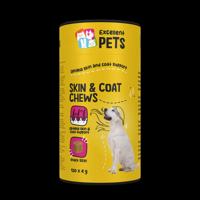 Excellent Pets Skin and Coat Chews - 120 stuks - thumbnail
