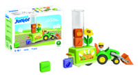 Playmobil® Junior tractor met laad- en lossysteem - thumbnail