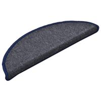 Trapmatten 15 st 56x17x3 cm donkergrijs en blauw - thumbnail